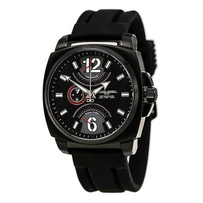 Jorg Gray JG1040-19 Men's Retrograde Calendar Rubber Strap Watch - Image 1 of 4