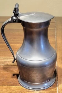 Pewter Pitcher Stien , ETAIND'ART, Made In France, 8" Vintage - Picture 1 of 8