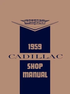 1959 Cadillac Service Shop Repair Manual Book Engine Drivetrain Electrical Guide - Bild 1 von 1