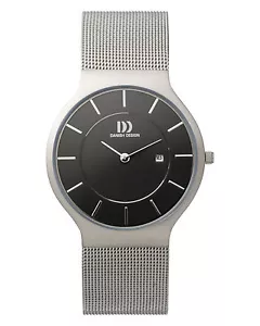 Danish Design IQ63Q732 Black Dial Stainless Steel Quartz Classic Men's Watch - Picture 1 of 1