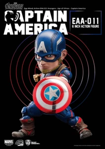 Beast Kingdom Egg Attack Action Avengers Captain America Action Figure PVC 16 cm - Imagen 1 de 4