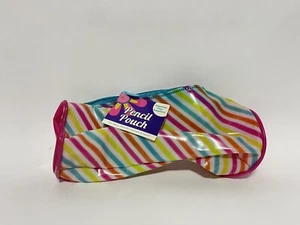 Pencil Pouch, Colorful, Plastic - Picture 1 of 7
