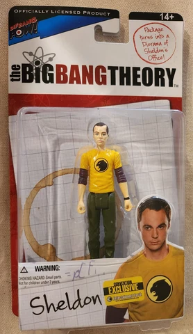 New The Big Bang Theory SHELDON 3 3/4-Inch Figure  Bif Bang Pow CHOOSE Cover