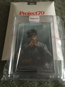 Derek Jeter Topps Project70 #540 by Chuck Styles New York Yankees Baseball Card - Picture 1 of 2
