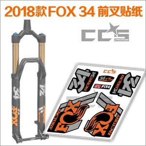New 2018 FOX 34 Fork Stickers Pack Decals kit - Picture 1 of 2