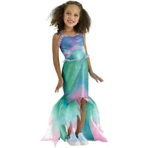 Disney Little Mermaid Ariel Costume 12–14 Live Action Style #717 – NIP Dress - Picture 1 of 5