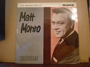 MATT MONRO, THE MONRO STYLE, PARLOPHONE RECORDS 1962 MINT- - Picture 1 of 4