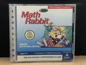 Math Rabbit, The Learning Company CD, MULTIPLE CD'S SHIP FREE, SEE STORE!!! - Picture 1 of 3