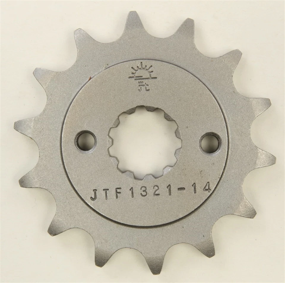 JT Sprockets - JTF1321.14 Steel Front Sprocket 14T Honda CBR250R CBR300R 2011-18 - Image 1 of 3