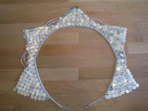 Exotic High Quality Hand made Belly Dance Professional Coin Chain Belt....SILVER - Picture 1 of 1