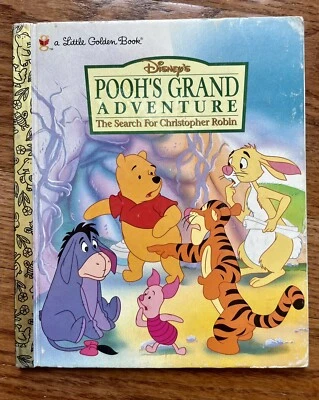 1997 1st Edition Hardcover Disney’s Pooh’s Grand Adventure -A Little Golden Book - Image 1 of 4