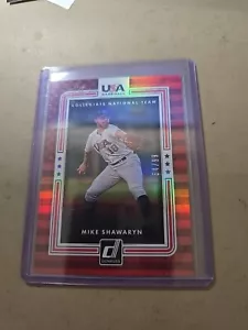 2016 MIKE SHAWARYN DONRUSS USA BASEBALL/BOSTON RED SOX. 64/99. - Picture 1 of 2