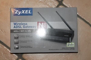 Zyxel AMG1312-T10B Router Wi-FI Adsl+ Gateway NUOVO Scatola e Imballo originale - Foto 1 di 7
