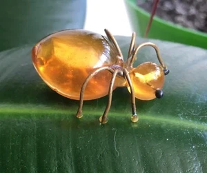Old Vintage Brooch Insect Pin Ant Spider Soviet Brooch - Picture 1 of 19