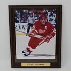 Plaque Steve Yzerman #19 Detroit Red Wings Captain Hockeytown 10"x13" NFL HOF