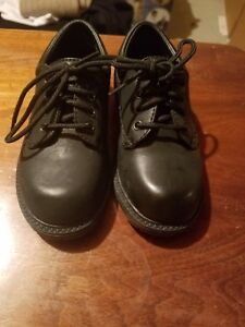 BUSTER BROWN BLACK TODDLER SHOES SIZE 10 1/2