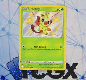 Pokemon - Grookey - SV004/SV122 - Shining Fates Shiny Vault - Holo NM - Picture 1 of 1