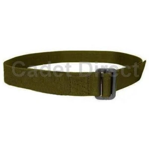Rigger Style Nylon Belt, Olive - Foto 1 di 1