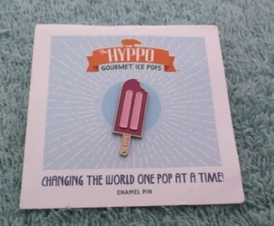 The Hyppo Gourmet Ice Pops silberfarbene & Emaille Anstecknadel ~ neu aus altem Lagerbestand - Bild 1 von 2