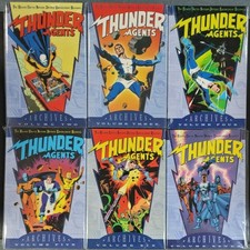 Thunder Agents Vol. 2-7 Archive Editions Hardcover! DC Comics Sealed! NM+ 9.6!