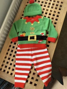 Neu 3 teiliges Baby Elfen Kostüm - Bild 1 von 10