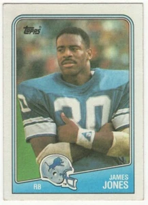 Topps 1988 James Jones Detroit Lions NFL Football Card No. 375 - Bild 1 von 2