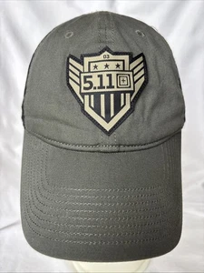 5.11 Tactical Tundra Mütze Kappe, Farbe oliv & schwarz mit Patch, 2017, Strapback NEU - Bild 1 von 10