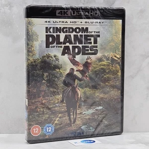 Kingdom of The Planet Of The Apes 4K Ultra HD + Blu-ray New Sealed Cert 12 - Picture 1 of 17