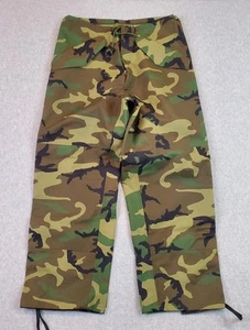 USGI US Military Gore-Tex Woodland Camo Cold Weather Trouser Pants Sz MEDIUM REG - Picture 1 of 12