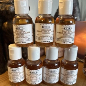 7 x Kiehl's Calendula Herbal Extract Toner 40ml Travel Size NEW - Picture 1 of 4
