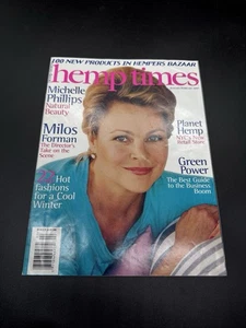 Hemp Times Magazine  Vintage Michelle Phillips 1997 Social Issues - Picture 1 of 2