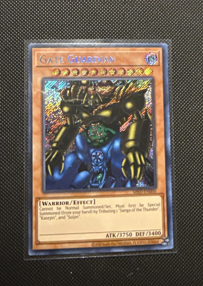 Yu-Gi-Oh! Gate Guardian MRD-EN000 Secret Rare 25th Anniversary - Image 1 of 1