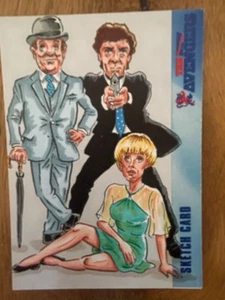 THE NEW AVENGERS TRADING CARD COLLECTION: SKETCH CARD: BY SCOTT FELLOWES #2 - Picture 1 of 1