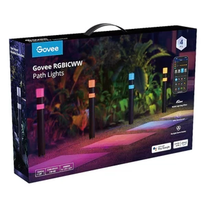 Govee Smart LED 4 Pathway Lights IP65 Waterproof RGBIC Low Voltage Timer đđŚâď¸ - Picture 1 of 5