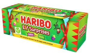 Haribo Elf Surprise Tube A Great Christmas Gift Tube For Sweet Lovers 120g - Picture 1 of 7