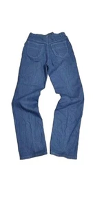 VTG Sears Blue Denim Cowboy Jeans Gripper Zipper 70s Roebucks Size 28 x 32 - Picture 1 of 3