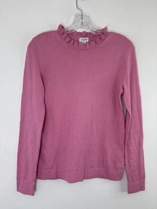 J Crew Pullover leicht Gr. XS Rüschenkragen Damen warm rosa - Bild 1 von 11