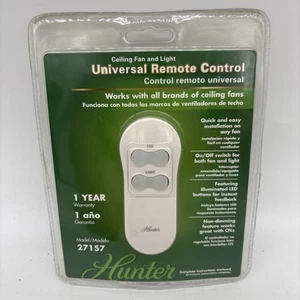 Hunter 27157 Funk Deckenventilator Licht Universal Schalter Fernbedienung versiegelt - Bild 1 von 6