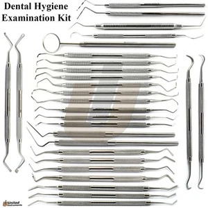 Juego de instrumentos premium obturación de higiene estándar para examen dental - Picture 1 of 16