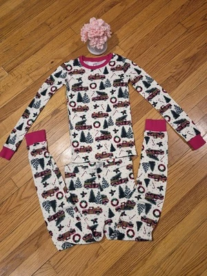 PJ Place boys size Size 12  Christmas truck pajamas Buffalo Plaid, Classic  - Image 1 of 4