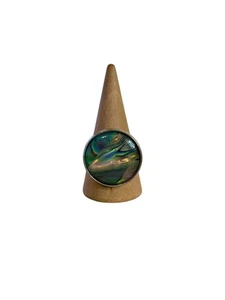 NEW Abalone Shell Ring | Size 8 - Picture 1 of 4