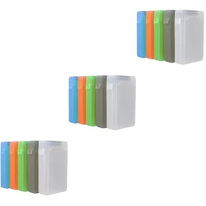 Set of 3 Hard Disk Protection Box Travel Portable Drive Case Protector Cover - Afbeelding 1 van 12