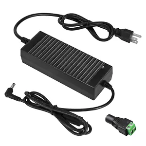 24V 8A Power Supply Adapter AC 100-240V to DC 24 Volt 8 Amp 192W Power Conver... - Picture 1 of 11