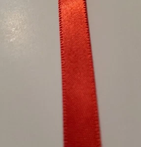 Double Faced Satin Ribbon, 3/8-Inch, 10 Yards color stem red - Picture 1 of 3