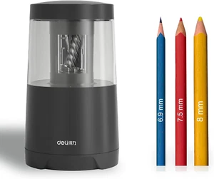 Electric Pencil Sharpener, Large Pencils, and Colored Pencils for Classroom/Home - Picture 1 of 7