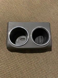 2007-2014 Ford Expedition Center Console Rear Cup Holder Bezel Black OEM - Picture 1 of 4