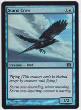 Storm Crow  FOIL 8th MtG NM