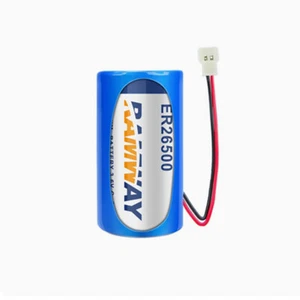 ER26500 3.6V 9000mAh C Size Li-ion Battery with Plug (Various plugs) - Picture 1 of 16