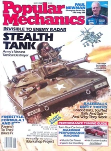 Popular Mechanics Magazine May 1988 Invisible to Enemy Radar Stealth Tank - Picture 1 of 2