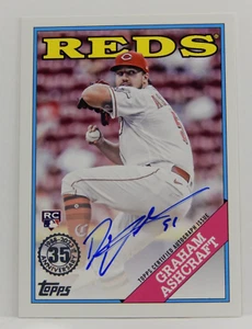 Graham Ashcraft Rookie Auto 2023 Topps Series One Cinn. Rottöne - Bild 1 von 2